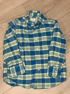 Crewcuts by J Crew Sz 2 Long Sleeve Button Up